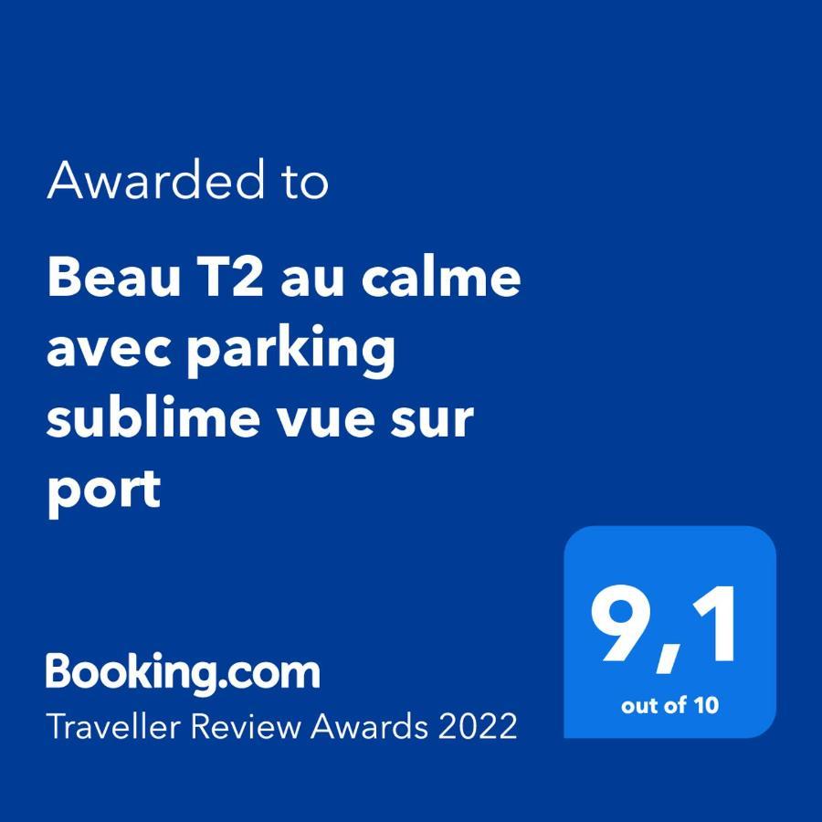 Ferienwohnung Beau T2 Au Calme Avec Parking Sublime Vue Sur Port Canet-en-Roussillon Exterior foto